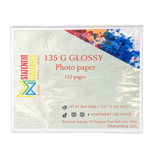 Glossy photo paper