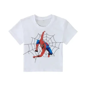 Kids polyester White ( sublimation T-shirt )